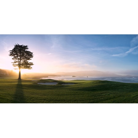 Biggies Scenes Wall Murals-Pebble Beach, 54 in wide x 27 in high BG-WM-PBH-54